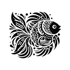 goldfish in folk art