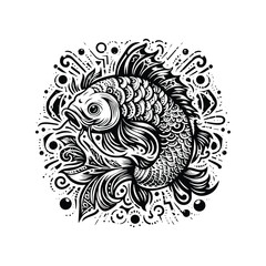 koi fish in bohemian