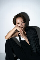 サロンモデルイメージ　ライティング撮影