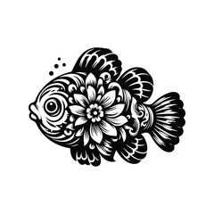 Mandarinfish in folk art