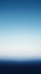 Fototapeta premium A serene gradient background shifting from dark navy to light blue evokes calmness