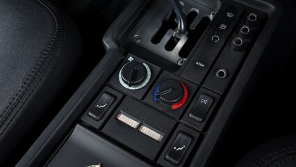 Fototapeta premium Gated shifter in a car