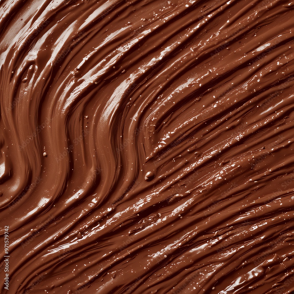 Wall mural molten chocolate background