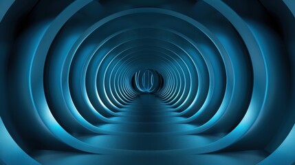 Abstract art features a circle. The wallpaper is geometric and round.