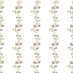 Seamless watercolor floral pattern. Autumn. Pattern for fabric. Home textiles. Tablecloth. Watercolor. Texture. Scrapbooking. Flowers Autumn. Spring.
