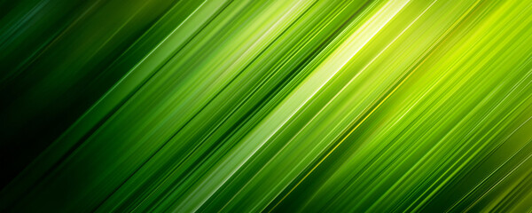 A close-up of vibrant green grass blades swaying in the breeze, creating an abstract background with dynamic lines and shapes. The sunlight highlights the texture and details on each blade.