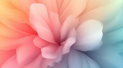 Fototapeta premium a rainbow color rose background