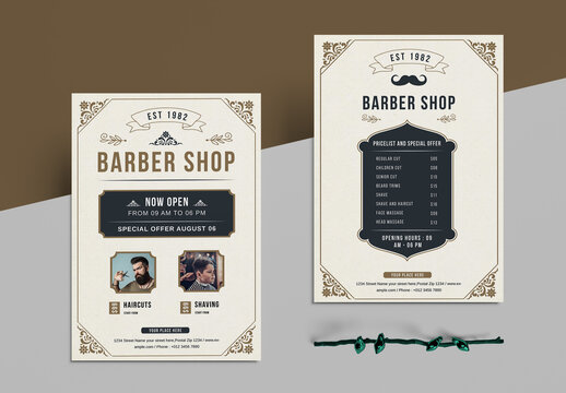 Barber Shop Flyer