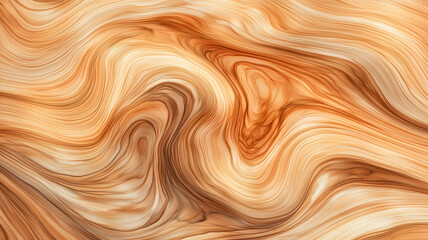 A pattern of wood texture with visible swirls and natural tones, an organic texture background