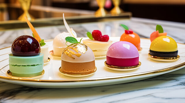 Food, dessert and hospitality, sweet desserts in restaurant a la carte menu, English countryside exquisite cuisine, culinary art and fine dining experience