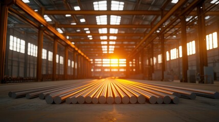Naklejka premium steel industry metals heavy industry