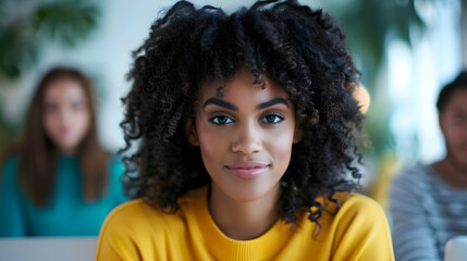 Have Great Results. Group Young Cheerful Bus