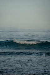 waves on the beach