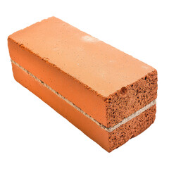 A single red brick.