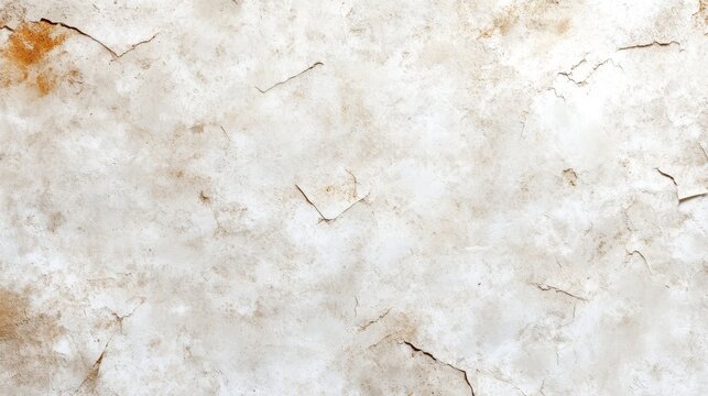 This image features a seamless texture of faux plaster with a sponge painting effect. It's a white and beige fresco finish with subtle cracks, evoking a vintage, rustic feel. Ideal for design projects