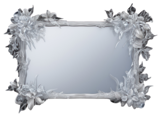 PNG Jewelry silver mirror white.