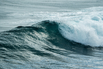 wave of the sea blue break