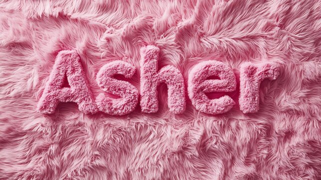 Rose Fur personalized name postcard perfect for decor.