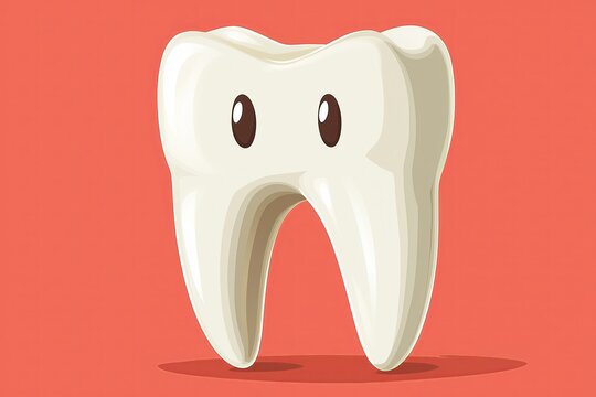 recommend clip art: Illustration of a tooth badge
