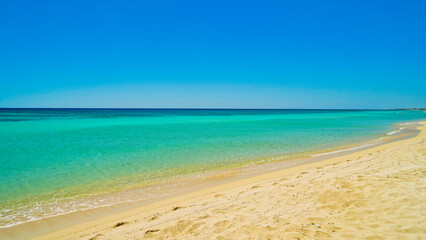 Spiaggia Di Manduria,San Pietro In Bevagna Taranto,Puglia,Italia