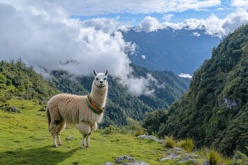 Fototapeta premium llama