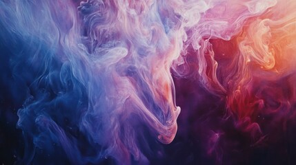 Fototapeta premium Abstract Swirling Colors in Water
