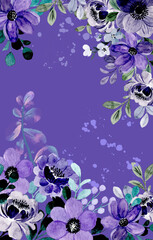 flower natural cute beautiful background purple