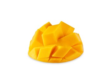 Mango fruit on a white isolated background