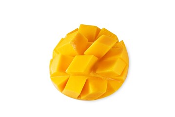 Mango fruit on a white isolated background
