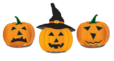 Halloween Squash illustration october seasonal holidays