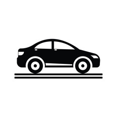 Car Silhouette Vector Illustration