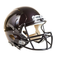 Fototapeta premium A burgundy football helmet