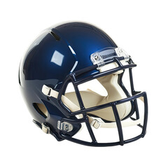 Navy blue football helmet