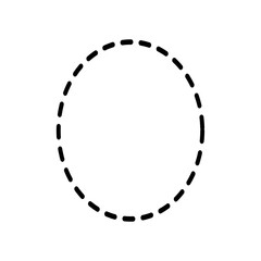 circular dotted frame