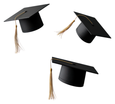 PNG Graduation hat floating hats graduation hats.