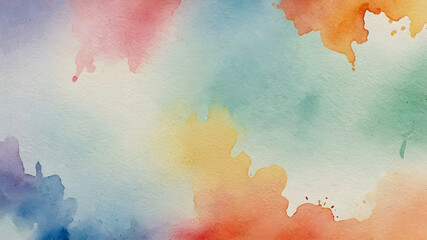 Obraz premium Colorful watercolor background. Abstract watercolor background template . Abstract Modern Backgrounds. Abstract