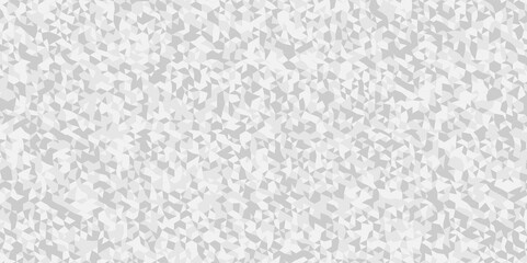 Minimal Vector seamless gray and white cube square creative low polygon diamond pattern gray Polygon Mosaic triangle texture background.