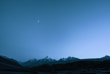 Himalaya Mountains during sunset | Amazing Sunset Landscape