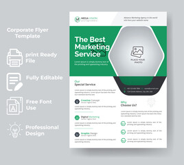 Professional Corporate Flyer Design Template