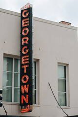 Naklejka premium sign in the city