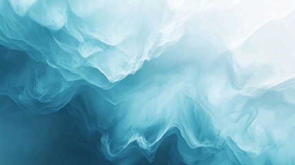 Obraz premium abstract aqua gradient background, generative ai