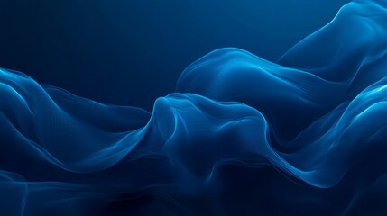 Obraz premium abstract blue gradient background, generative ai