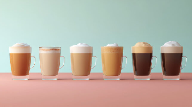 very realistic high resolution doppio coffee,