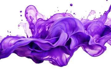 PNG Purple drawing swirl ink.