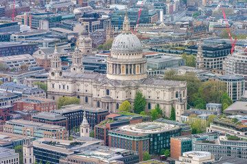 Obraz premium St. Paul's cathedral in London, UK