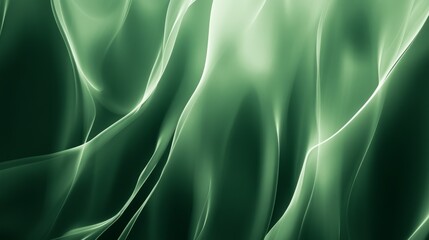 Obraz premium abstract green gradient background generative ai