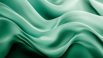 Fototapeta premium abstract green gradient background generative ai