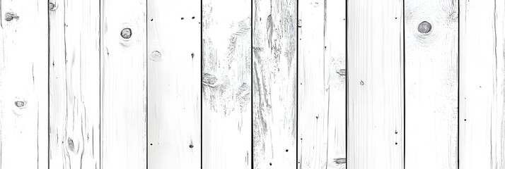 White Wooden Background Texture