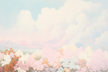 PNG Landscape painting backgrounds outdoors