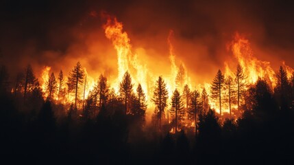 Wildfires Ravaging Northern California, Destroying Forests and Homes Amid Extreme Drought Conditions